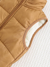Conjunto 3 Peças Bebê Menino Moletom Los Angeles Colete Sherpa e Calça Jogger 001 Conjunto Menino 11 Kabannas 