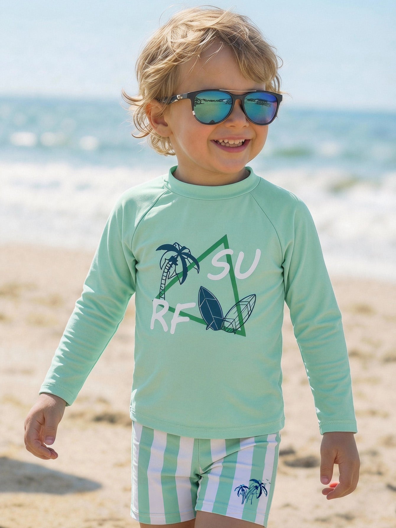 Conjunto de banho infantil menino Surf - imagem 1