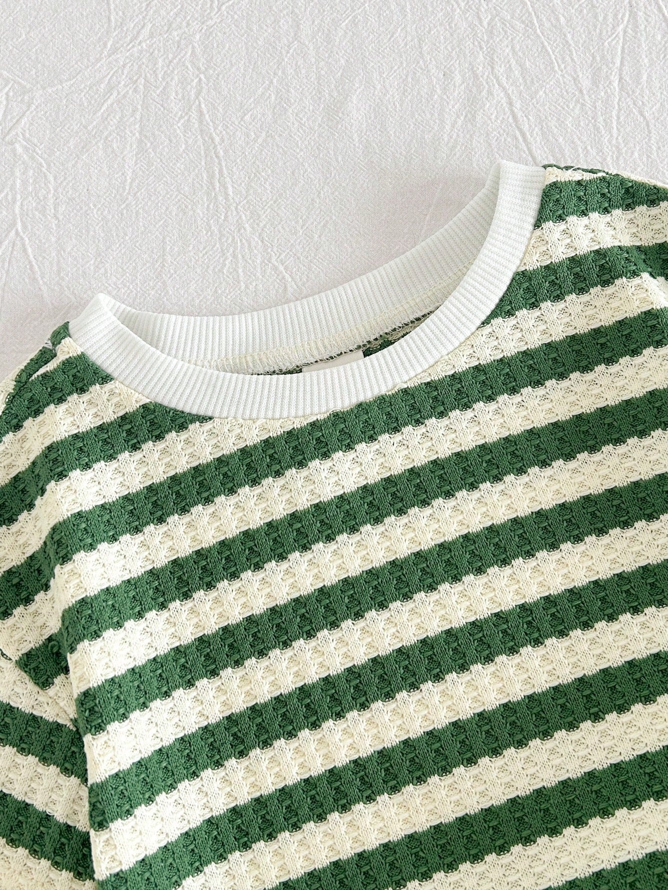 Conjunto Bebê Menina Camiseta e Shorts Waffle 004 Conjunto Menina 19 Kabannas 