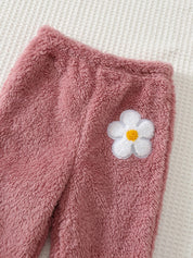 Conjunto Bebê Menina Jaqueta Fleece Floral e Calça 004 Conjunto Menina 15 Kabannas 