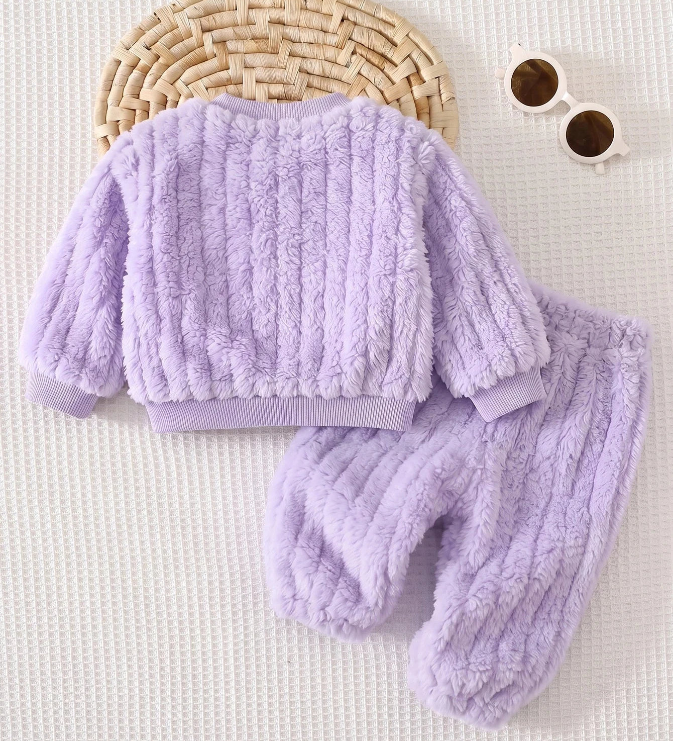 Conjunto Bebê Menina Moletom Fleece Ursinho e Calça 004 Conjunto Menina 17 Kabannas 