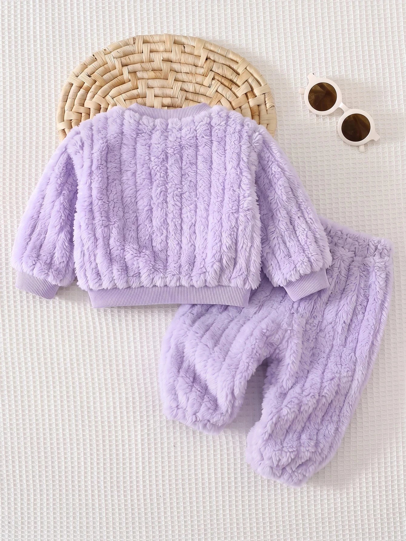Conjunto Bebê Menina Moletom Fleece Ursinho e Calça 004 Conjunto Menina 17 Kabannas 