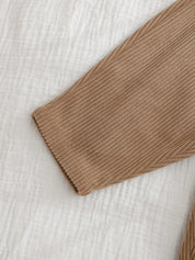 Conjunto Bebê Menino 2 Peças Moletom Gola Polo Bordado Urso e Calça Canelada 001 Conjunto Menino 03 Kabannas 