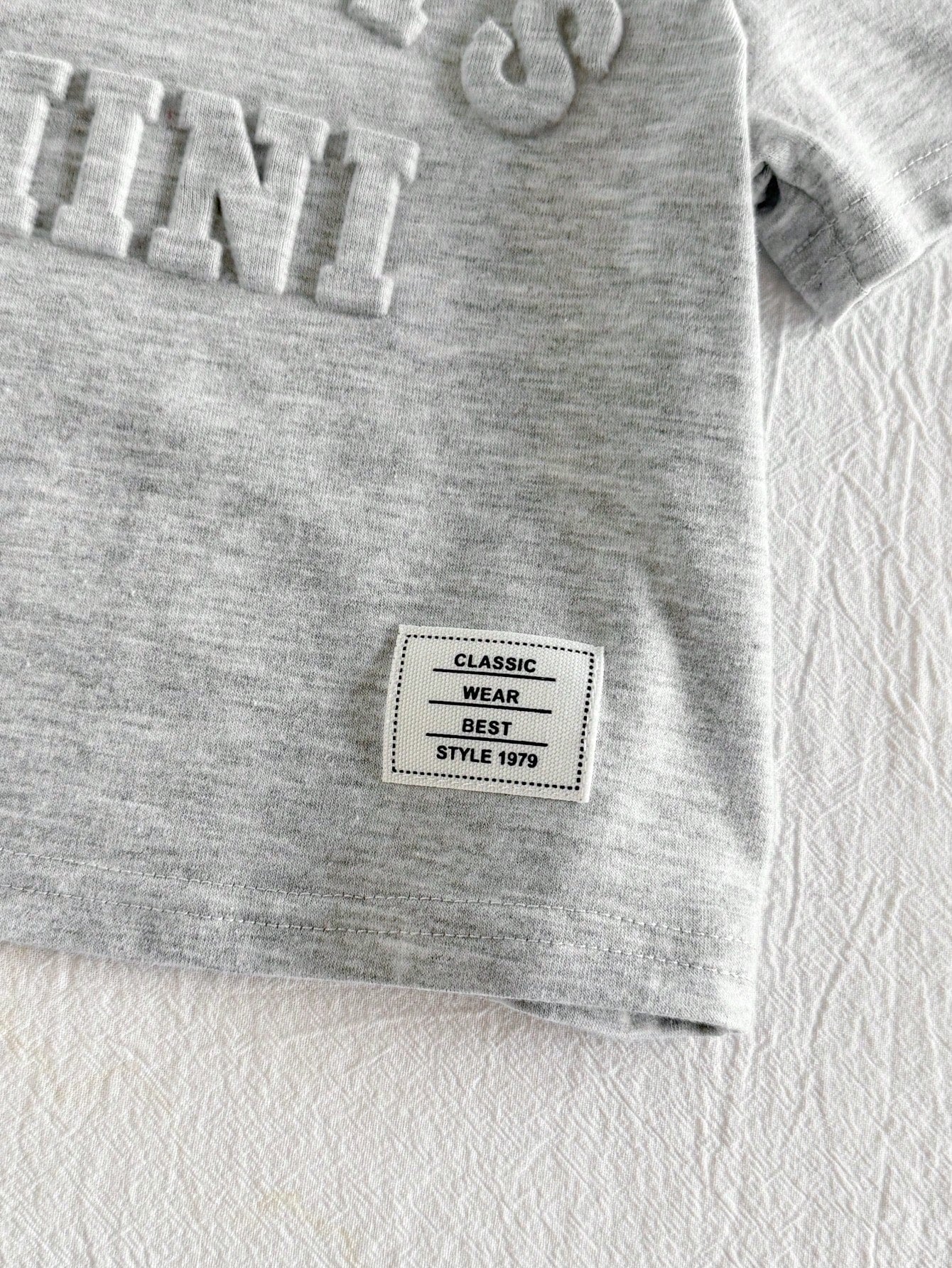 Conjunto Bebê Menino Camiseta Daddy's Mini e Calça Jogger 004 Conjunto Menino 39 Kabannas 