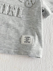 Conjunto Bebê Menino Camiseta Daddy's Mini e Calça Jogger 004 Conjunto Menino 39 Kabannas 