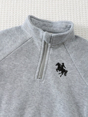 Conjunto Bebê Menino Moletom Bordado Cavalo e Calça 004 Conjunto Menino 30 Kabannas 