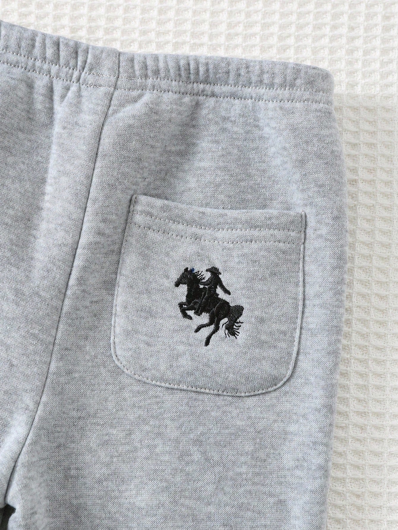 Conjunto Bebê Menino Moletom Bordado Cavalo e Calça 004 Conjunto Menino 30 Kabannas 