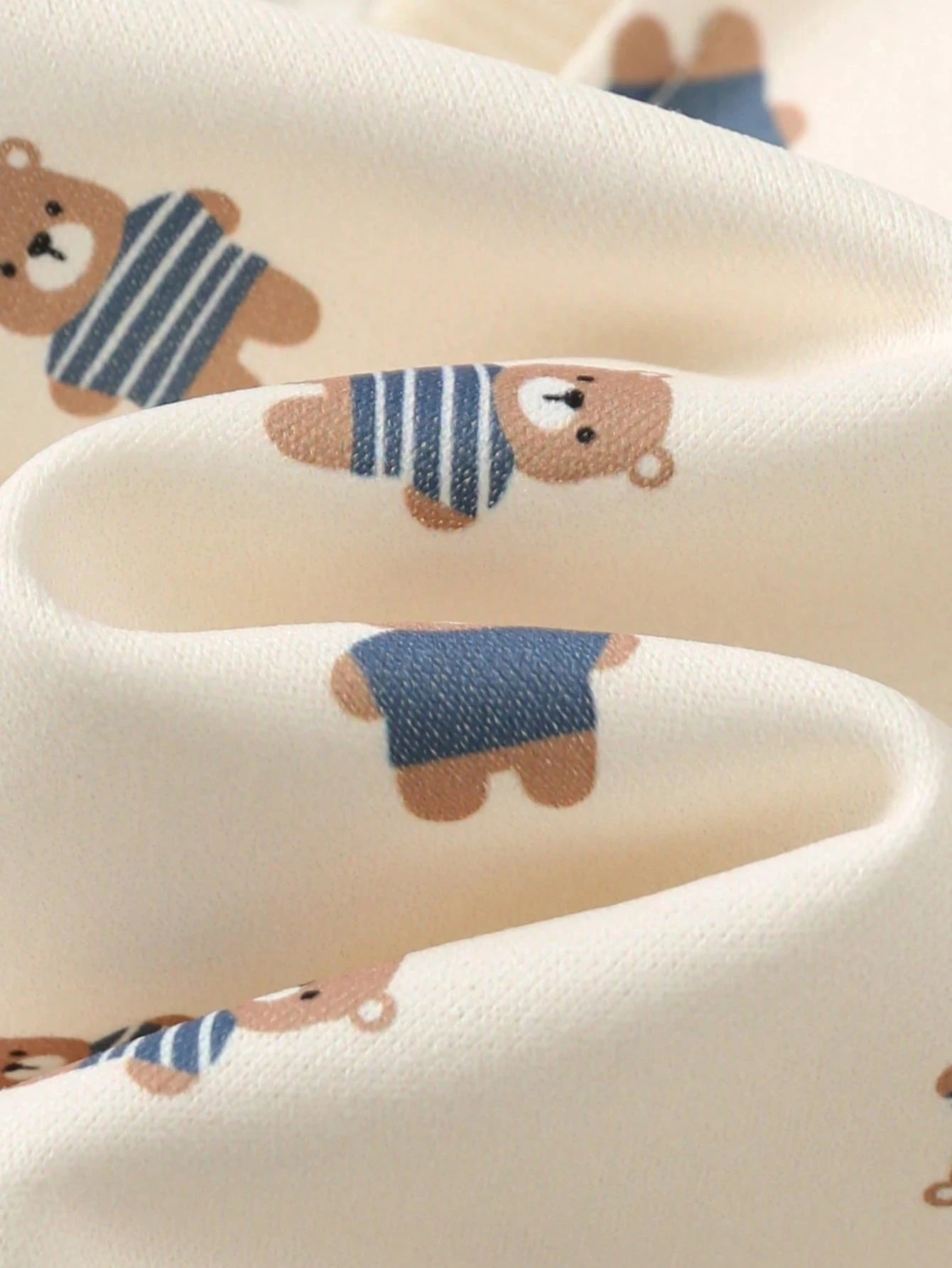 Conjunto Bebê Menino Moletom Urso e Jardineira 004 Conjunto Menino 35 Kabannas 