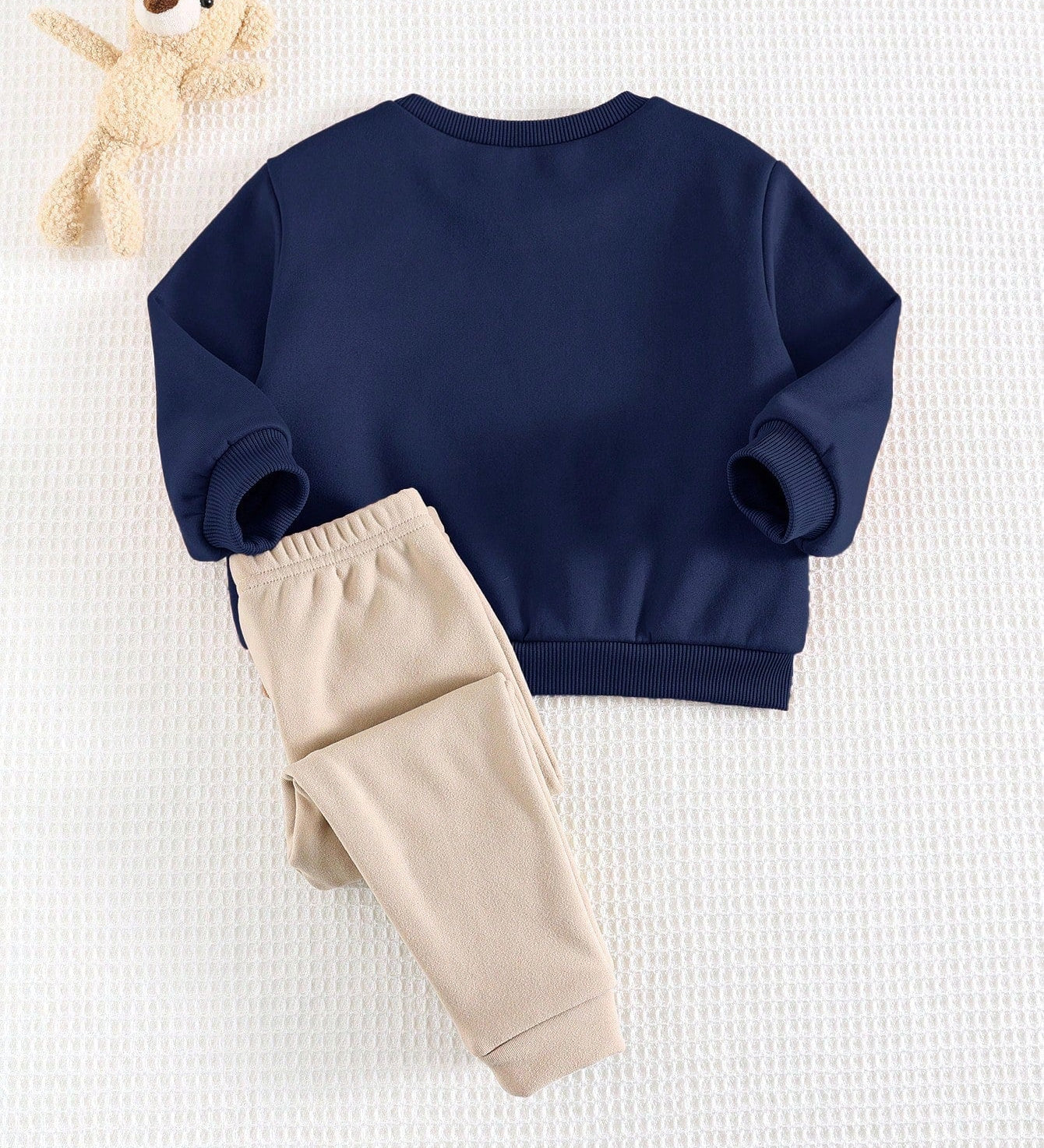 Conjunto Bebê Menino Moletom Urso Forro Térmico e Calça 004 Conjunto Menino 31 Kabannas 