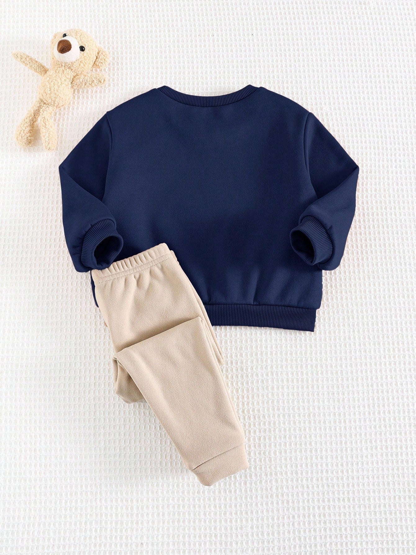 Conjunto Bebê Menino Moletom Urso Forro Térmico e Calça 004 Conjunto Menino 31 Kabannas 