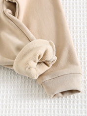 Conjunto Bebê Menino Moletom Urso Forro Térmico e Calça 004 Conjunto Menino 31 Kabannas 