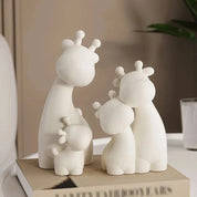 Conjunto Decorativo Família de Cervos Ornamento Infantil 01 Kabannas 