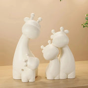 Conjunto Decorativo Família de Cervos Ornamento Infantil 01 Kabannas 