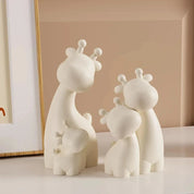 Conjunto Decorativo Família de Cervos Ornamento Infantil 01 Kabannas 
