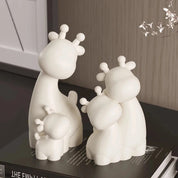 Conjunto Decorativo Família de Cervos Ornamento Infantil 01 Kabannas 