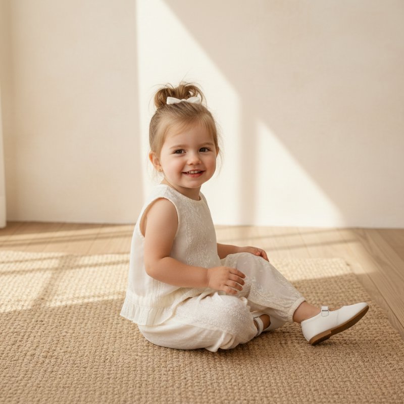 Conjunto Infantil Feminino de Verão - Estilo Casual Moda Vintage Infantil 42 Kabannas 