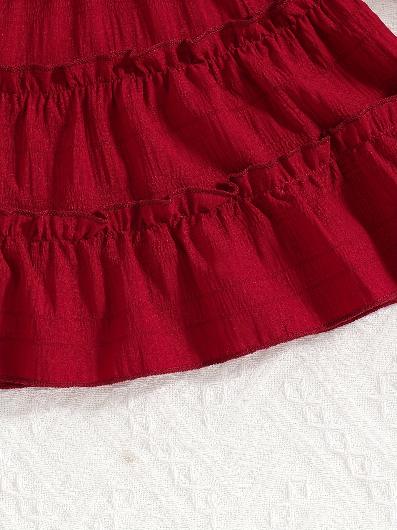 Conjunto Infantil Menina 2 Peças Top Cropped Franzido Ombro Caído e Saia Rodada com Cinto Conjunto Menina 21 Kabannas 