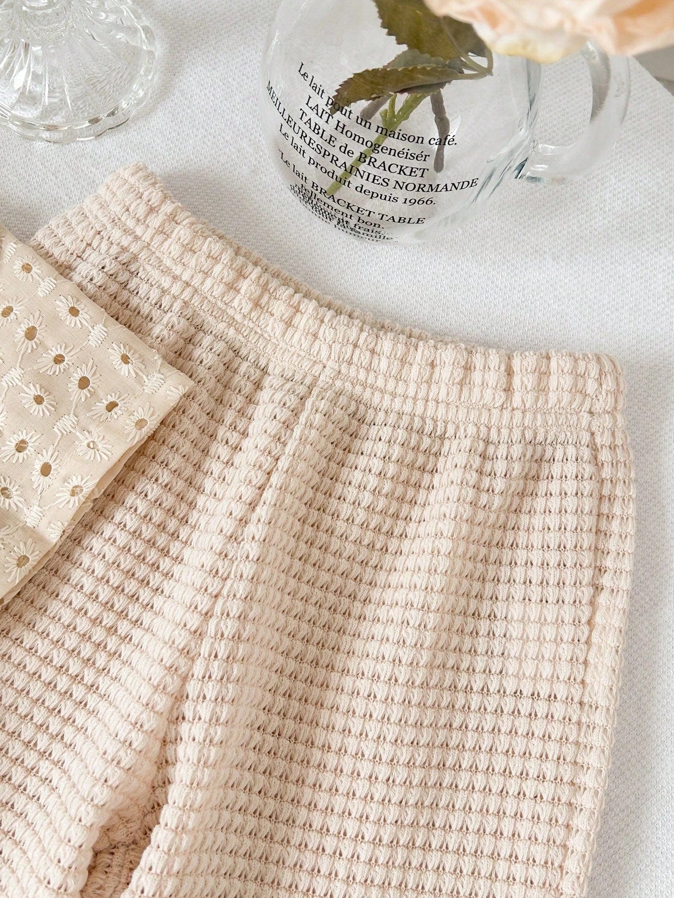 Conjunto Infantil Menina Blusa com Ilhós e Calça Pantalona 005 Conjunto Menina 02 Kabannas 