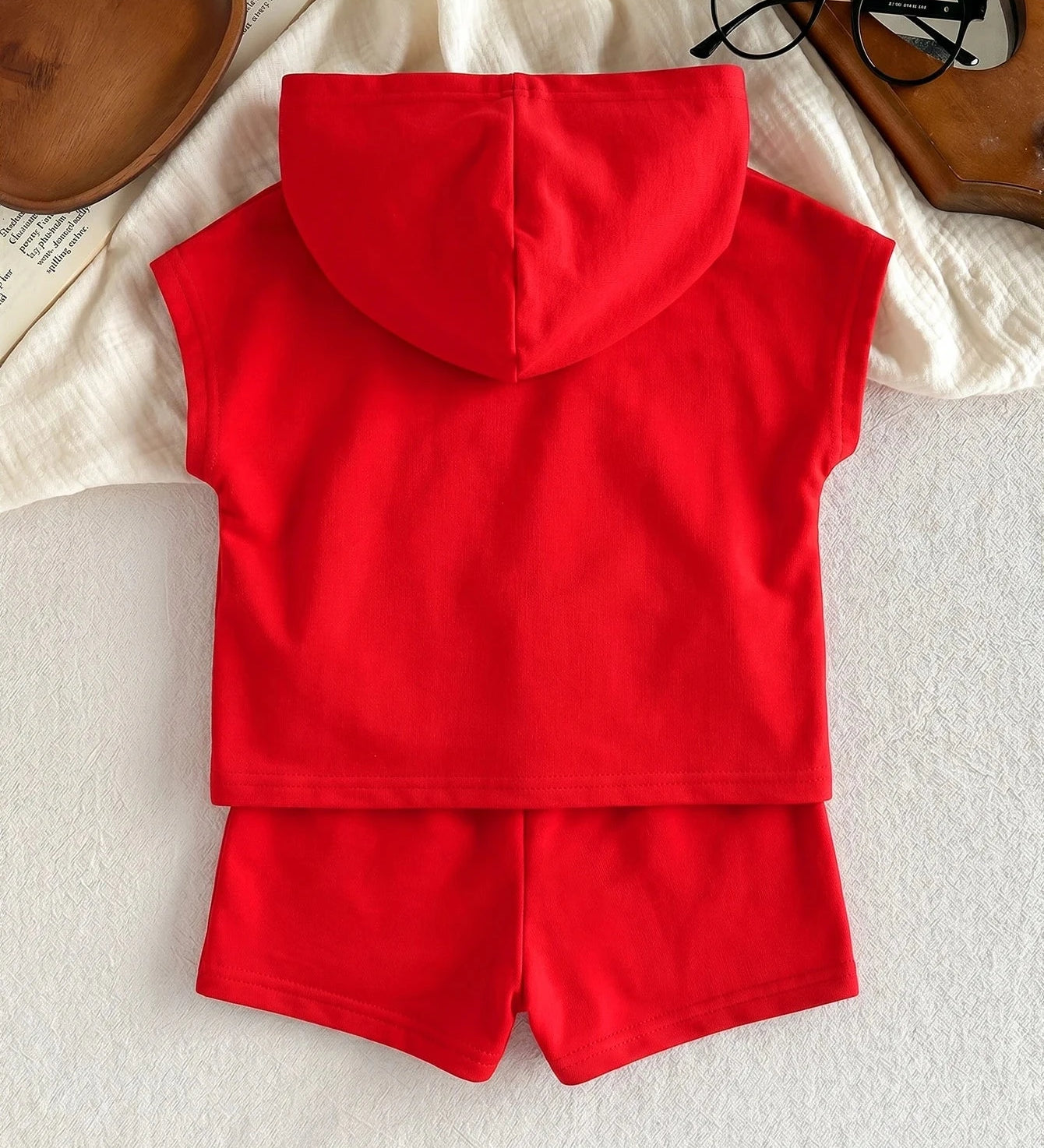 Conjunto Infantil Menino Regata com Capuz e Shorts 004 Conjunto Menino 38 Kabannas 
