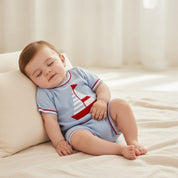 Conjunto Vintage Bebê em Algodão - Camiseta e Short Moda Vintage Infantil 36 Kabannas 