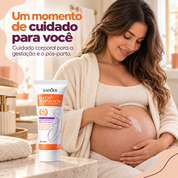 Uso real do creme corporal durante a gestação