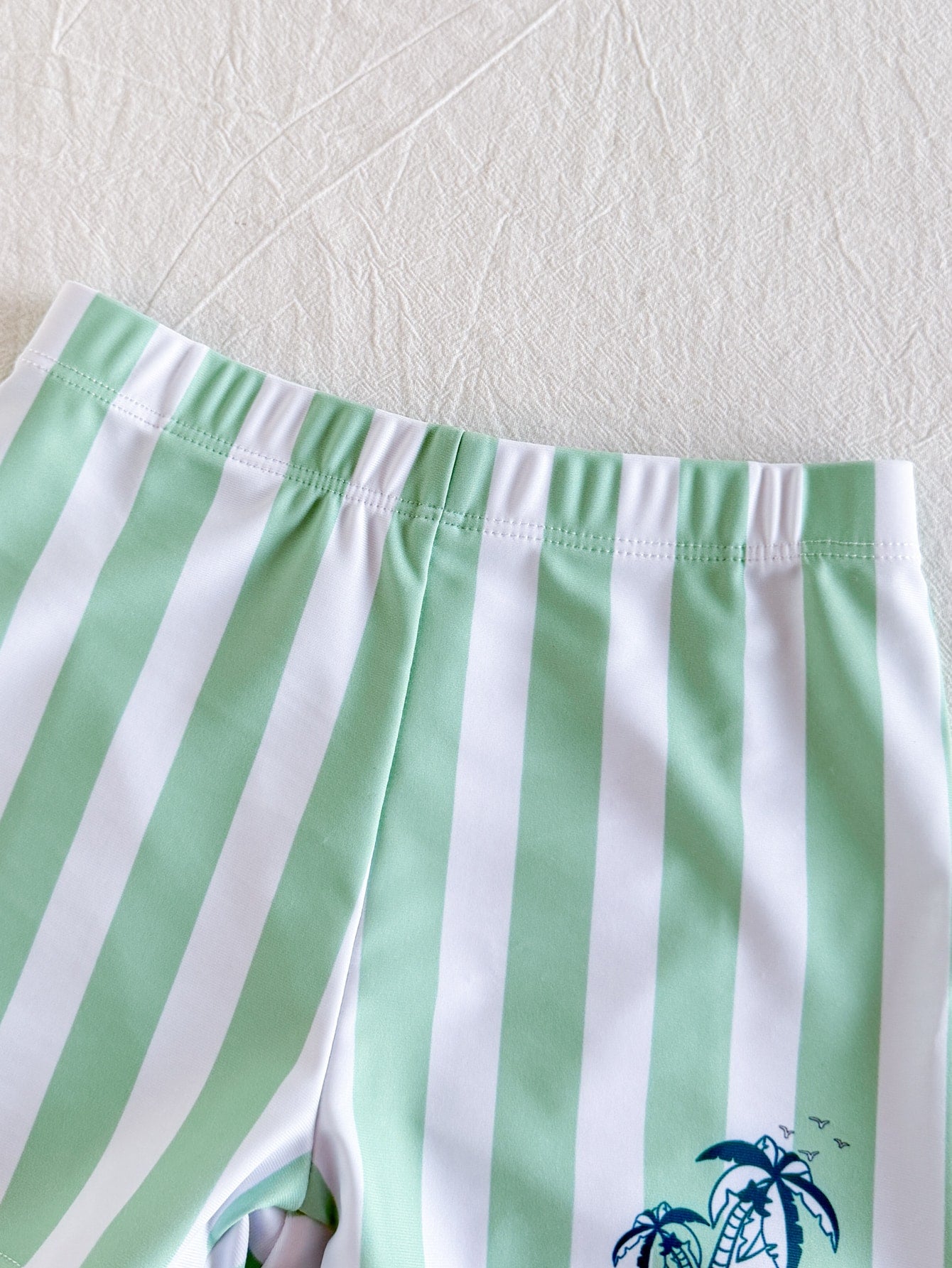 Conjunto de Banho Infantil Menino Manga Longa Surf e Sunga Bermuda Listrada