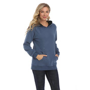 Hoodie de Maternidade com Abertura para Amamentação Hoodie de Maternidade 01 Kabannas 