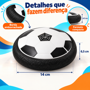 HoverBall infantil com borda emborrachada e medidas