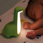 Luminária de Mesa Infantil Dinossauro com Temporizador e USB Luminária de Mesa 01 Kabannas 