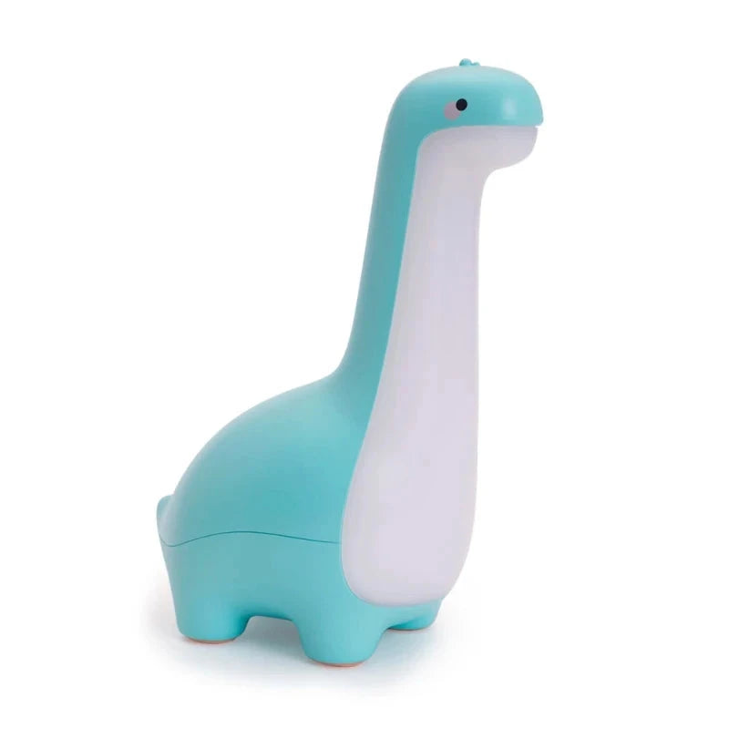 Luminária de Mesa Infantil Dinossauro com Temporizador e USB Luminária de Mesa 01 Kabannas Azul 