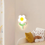 Luminária de Parede Infantil Flor LED Luminária de Parede 04 Kabannas 