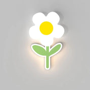 Luminária de Parede Infantil Flor LED Luminária de Parede 04 Kabannas A 