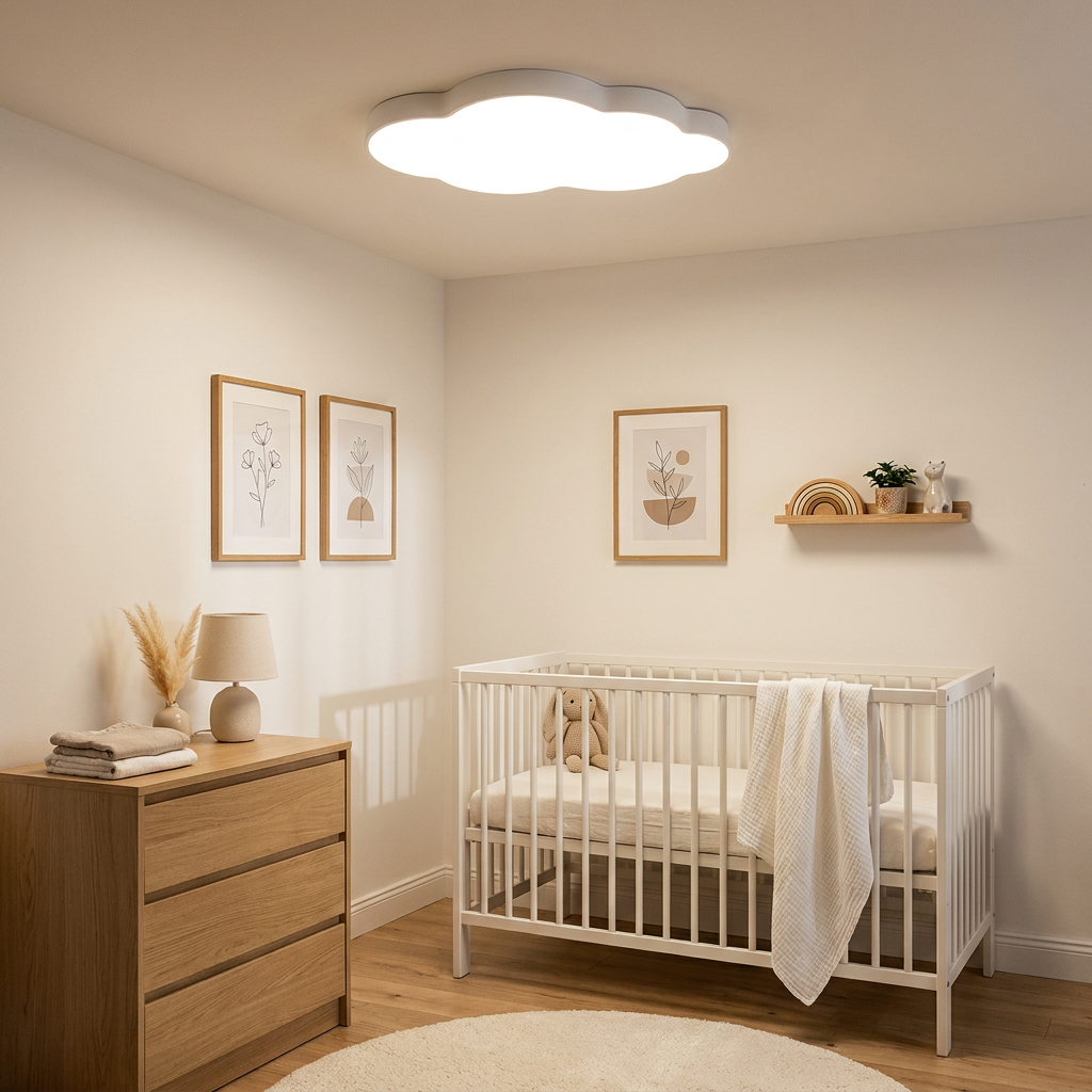 Luminária de Teto Nuvem LED Luminária 05 Kabannas 48 cm Luz fria 