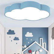 Luminária de Teto Nuvem LED Luminária 05 Kabannas Azul 48 cm Luz fria
