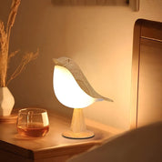 Luminária Pássaro LED Toque Recarregável 3 Cores Luminária de Mesa 02 Kabannas 