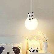 Luminária Pendente Panda para Quarto Infantil Luminária Pendente 03 Kabannas 