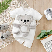 Macacão Bebê 3D Coala com Membros Móveis Macacão Menino 31 Kabannas 0-3 Meses (59 cm) 