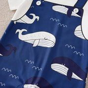 Macacão Bebê Azul Marinho com Baleias Macacão Menino 27 Kabannas 