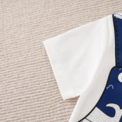 Macacão Bebê Azul Marinho com Baleias Macacão Menino 27 Kabannas 