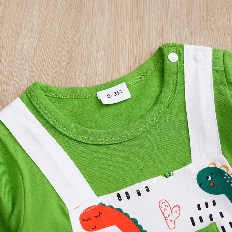 Macacão Bebê Dinossauro Macacão Menino 33 Kabannas 