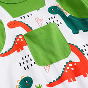 Macacão Bebê Dinossauro Macacão Menino 33 Kabannas 