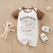 Macacão Bebê Elefante Macacão Menino 39 Kabannas 0-3 Meses 