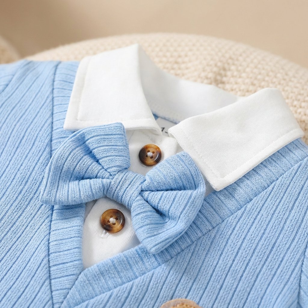 Macacão Bebê Menino Pequeno Cavalheiro Verão Moda Vintage Infantil 41 Kabannas 