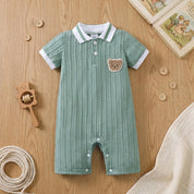 Macacão Bebê Menino Ursinho Moda Vintage Infantil 28 Kabannas 