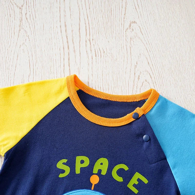 Macacão Infantil Algodão Design Alienígena Macacão Menino 32 Kabannas 