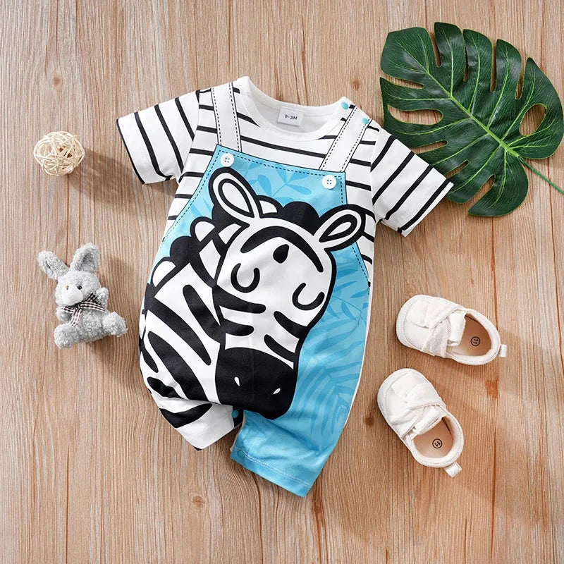 Macacão Infantil Zebra Macacão Menino 24 Kabannas 0-3 Meses 