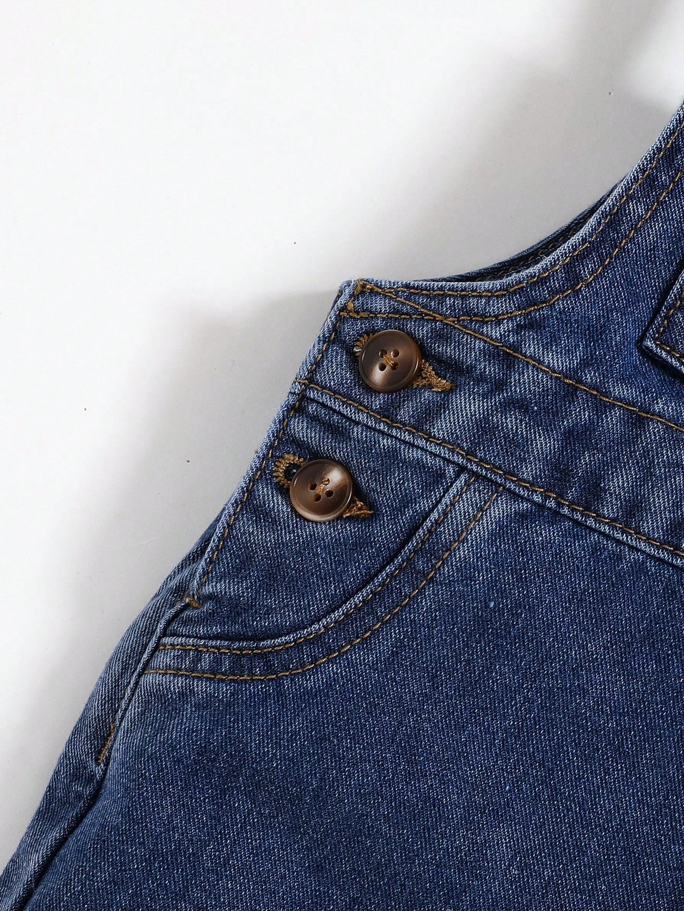 Macacão Jardineira Jeans Bebê Menino com Bolsos e Alças Ajustáveis 001 Macacão Menino 02 Kabannas 