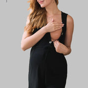 Macacão Plus Size para Gestantes Macacão de Maternidade 01 Kabannas 