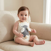 Macacão Vintage de Tricô Infantil - Coelhinho Clássico Moda Vintage Infantil 34 Kabannas 