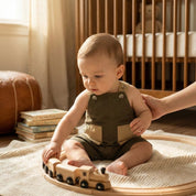 Macacão Vintage Monocromático para Bebê Moda Vintage Infantil 03 Kabannas 